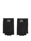 Karl Lagerfeld K/forever Gloves In Black