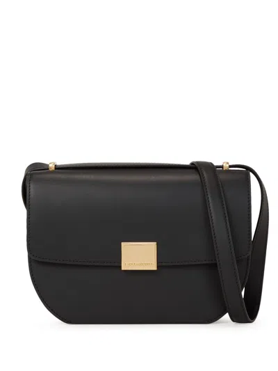 Karl Lagerfeld K/forever Leather Crossbody Bag In Black