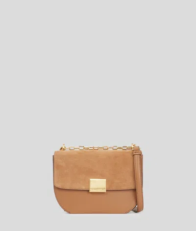 Karl Lagerfeld K/forever Suede Small Crossbody Bag