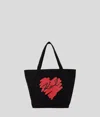 Karl Lagerfeld K/heart Reversible Shopper