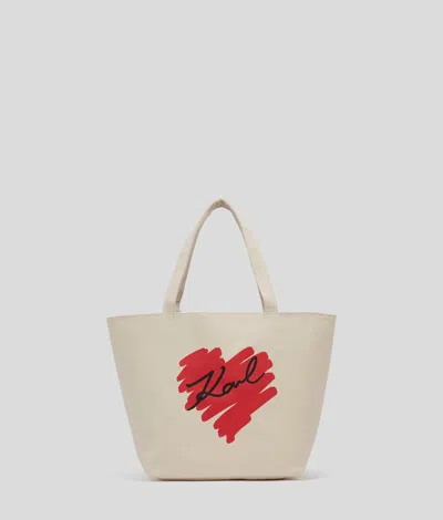 Karl Lagerfeld K/heart Reversible Shopper