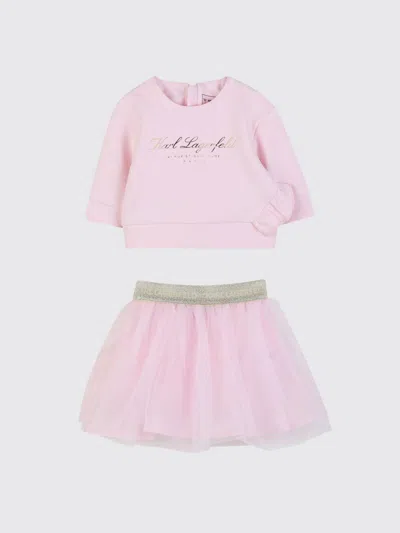 Karl Lagerfeld Babies'  Kids Romper Kids In Pink