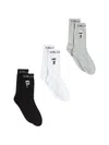 Karl Lagerfeld Ikon Socks – 3 Pack In Multi