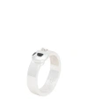 Karl Lagerfeld K/ikonik 2.0 Karl Ring Woman Ring Silver Size M Brass In Silver