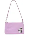 Karl Lagerfeld K/ikonik 2.0 Shoulder Bag In Pink