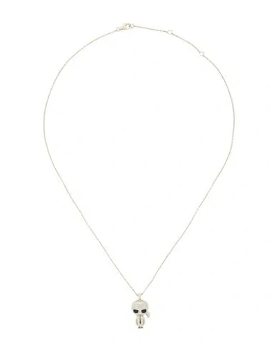 Karl Lagerfeld K/ikonik 2.0 Karl Necklace Woman Necklace Silver Size - Brass In Gold