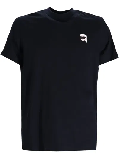 Karl Lagerfeld K/ikonik T-shirt In Schwarz