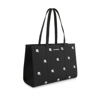 Karl Lagerfeld K/ikonik Tote Bag In Black