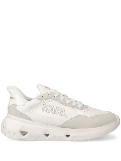 Karl Lagerfeld K/kite Run Sneakers In White