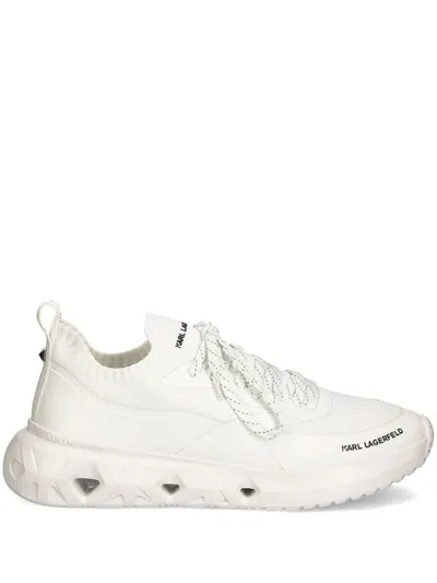 Karl Lagerfeld K/kite Run Sneakers In White