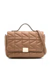 Karl Lagerfeld K/kuilt Crossbody Bag In Braun