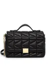 Karl Lagerfeld K/kuilt Crossbody Bag In Schwarz