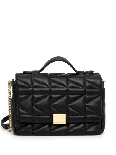 Karl Lagerfeld K/kuilt Crossbody Bag In Schwarz