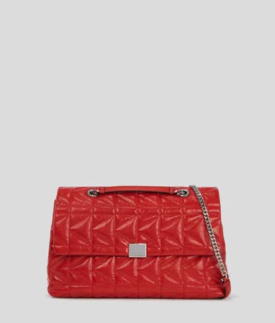 Karl Lagerfeld K/kuilt Shiny Large Shoulder Bag