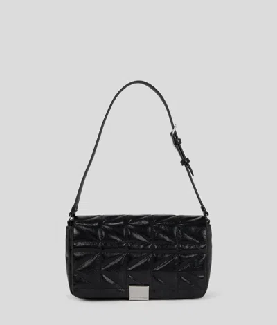 Karl Lagerfeld K/kuilt Shiny Shoulder Bag