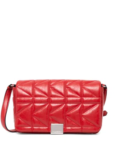 Karl Lagerfeld K/kuilt Shoulder Bag In Red