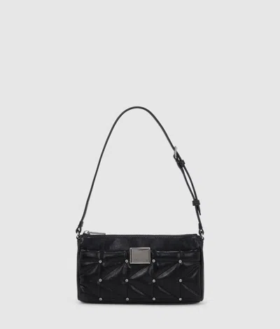 Karl Lagerfeld K/kuilt Small Shoulder Bag In Black