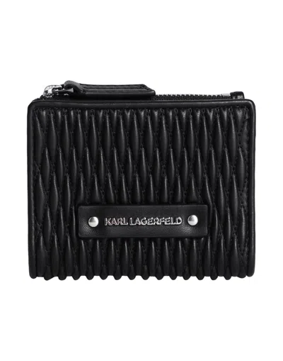 Karl Lagerfeld Wallets In Black
