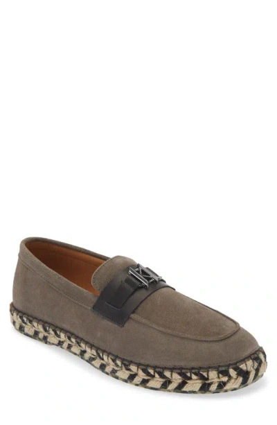 Karl Lagerfeld Kl Bit Espadrille Loafer In Tan