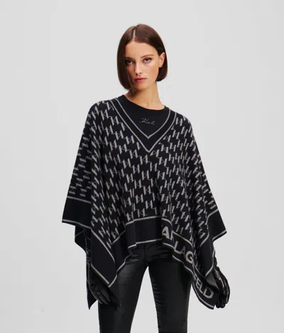 KARL LAGERFELD MONOGRAM CAPE