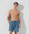 Karl Lagerfeld Badeshorts Mit Monogrammmuster In Multi