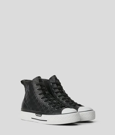 Karl Lagerfeld Kl Monogram Kampus Sneakers In Multi