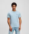 Karl Lagerfeld Monogram T-shirt In Blue