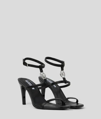 Karl Lagerfeld Kl Studio Belvia Heeled Sandals