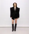 Karl Lagerfeld Karl Studio Blazer Dress In Black