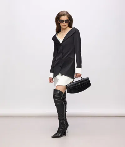 Karl Lagerfeld Kl Studio Tailored Dress In Black