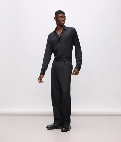 Karl Lagerfeld Kl Studio Tailored Pants In Black