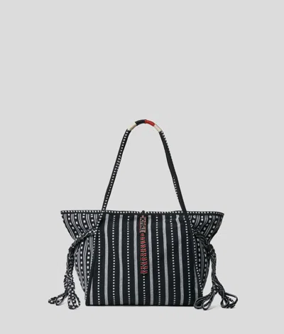 Karl Lagerfeld Kl X Amber Valletta Tote Bag