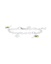 Karl Lagerfeld Kl X Disney Bracelet Woman Bracelet Silver Size - Silver, Brass In Silver