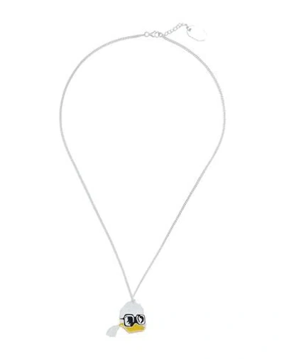 Karl Lagerfeld Kl X Disney Necklace Woman Necklace Silver Size - Silver, Brass