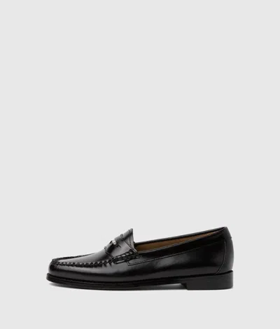 Karl Lagerfeld Kl X G.h.bass Penny Loafers In Black