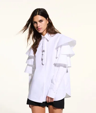 Karl Lagerfeld Kl X Joann Shirt In White