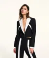 Karl Lagerfeld Kl X Joann Tailored Blazer In Black