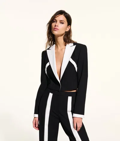 Karl Lagerfeld Kl X Joann Tailored Blazer In Black