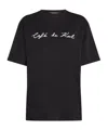 Karl Lagerfeld Kl X Jorge Parra Oversized T-shirt In Black