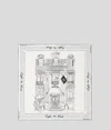 Karl Lagerfeld Kl X Jorge Parra Small Silk Scarf