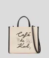 Karl Lagerfeld Kl X Jorge Parra Tote-bag In Neutral