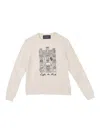 Karl Lagerfeld Kl X Jp Karl Sweatshirt In Neutral