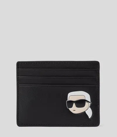 Karl Lagerfeld Kl X The Met Ikon Cardholder In Black