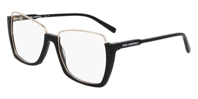 Karl Lagerfeld Kl355 Women's Glasses, Black, Size 55 In Multi