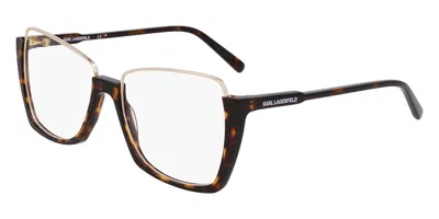 Karl Lagerfeld Kl355 Women's Glasses, Tortoiseshell, Size 55