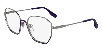 Karl Lagerfeld Kl356 Women's Glasses, Silver, Size 54