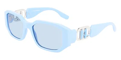 Karl Lagerfeld Kl6085s 450 Women's Sunglasses Blue Size 55