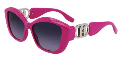 Karl Lagerfeld Kl6102s 525 Women's Sunglasses Pink Size 56