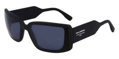 Karl Lagerfeld Kl6106s 002 Men's Sunglasses Black Size 64