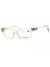 Karl Lagerfeld Kl6152 Mini Rectangular Eyeglasses In Black